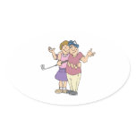 Couples That Golf Together Stay Together stickers