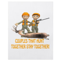 Couples That Hunt Together Stay Together Full Color Flyer