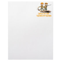 Couples That Hunt Together Stay Together Customized Letterhead