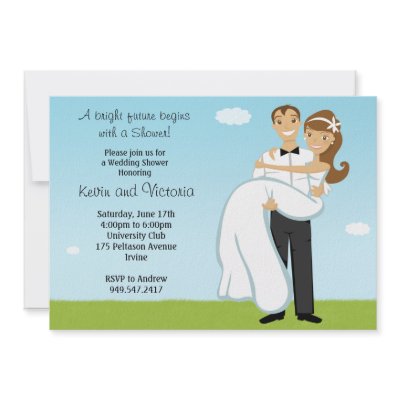 Couples Wedding Shower Invitation