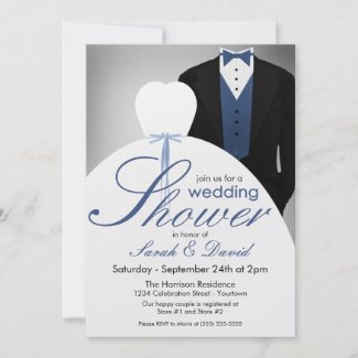 Couples Wedding Shower Invitations