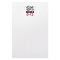 Coupon Addict Personalized Stationery