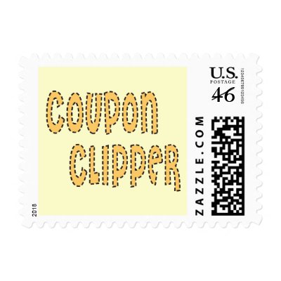 Coupon Clipper Stamp by cdandc