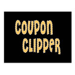 Coupon Clipper Postcard