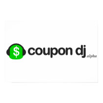 coupon dj poster posters