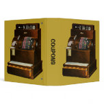 Coupon Organizer; Old Fashioned Cash Register binders