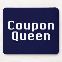 Coupon Queen Gifts Mouse Pads