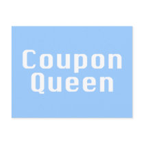 Coupon Queen Gifts Postcard
