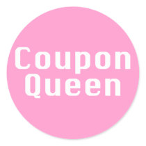 Coupon Queen Gifts Stickers