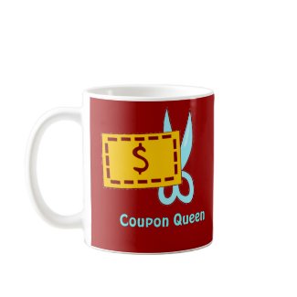 Coupon Queen mug