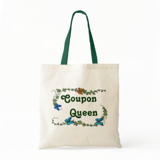 Coupon Queen tote bag bag