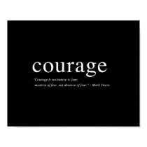 Courage - 8"x10" Art Print