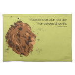 Courage and Cuisine Place Mats