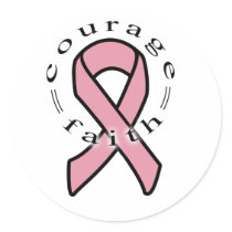 Courage and Faith stickers