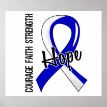 Courage Faith Hope 5 ALS Print