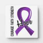 Courage Faith Hope 5 Alzheimer's Disease Display Plaque