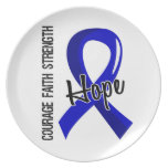 Courage Faith Hope 5 CFS Party Plates