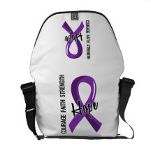 Courage Faith Hope 5 Chiari Malformation Messenger Bag