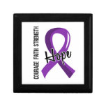 Courage Faith Hope 5 Fibromyalgia Jewelry Boxes