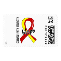 Courage Faith Hope 5 Hepatitis C Postage Stamps