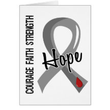 Courage Faith Hope 5 Juvenile Diabetes Card