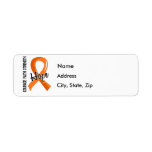 Courage Faith Hope 5 MS Return Address Label