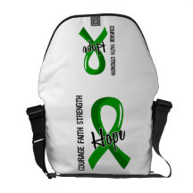 Courage Faith Hope 5 Organ Donation Commuter Bag