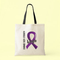 Courage Faith Hope 5 Pancreatic Cancer bags
