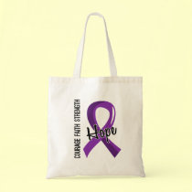 Courage Faith Hope 5 Pancreatic Cancer bags