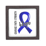 Courage Faith Hope 5 Rheumatoid Arthritis Premium Jewelry Box