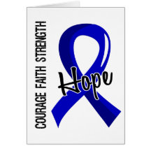 Courage Faith Hope 5 Syringomyelia Card