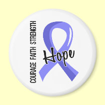 Courage Faith Hope 5 Thyroid Disease magnets