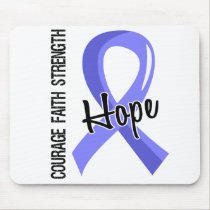 Courage Faith Hope 5 Thyroid Disease mousepads