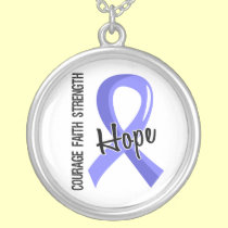 Courage Faith Hope 5 Thyroid Disease necklaces