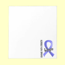 Courage Faith Hope 5 Thyroid Disease notepads