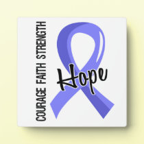 Courage Faith Hope 5 Thyroid Disease plaques