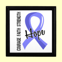 Courage Faith Hope 5 Thyroid Disease gift boxes