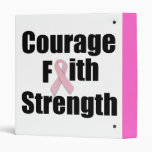 Courage, Faith, Hope, Strength Binder