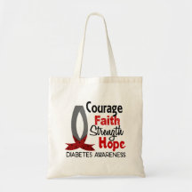 Courage Faith Strength Hope Diabetes Bag