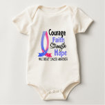Courage Faith Strength Hope Male Breast Cancer t-shirts