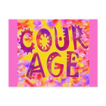 Courage Postcard