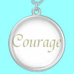 "Courage" Sterling Silver Necklace necklaces