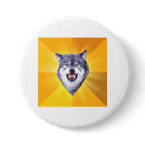 Courage Wolf Buttons