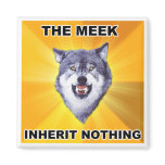 Courage Wolf Meek Inheritance Refrigerator Magnets