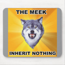 Courage Wolf Meek Inheritance Mouse Pad