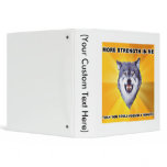 Courage Wolf Strength Binders