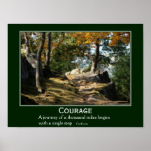 Courage Motivational Poster on Courage Motivational Posters  Courage Motivational Prints  Art Prints