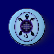 Courageous Turtle Buttons buttons