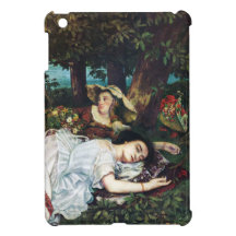Courbet Young Ladies on the Banks of the Seine Case For The iPad Mini