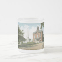 Court House, Bath, Maine 1910 Vintage Coffee Mugs
